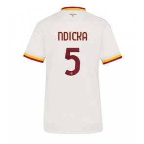 AS Roma Evan Ndicka #5 Udebanetrøje Dame 2026-27 Kortærmet